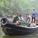 Going to the plot in Sundarbans